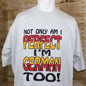 Vintage 90s German Humor Shirt